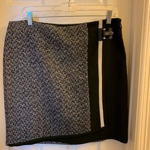 Faux wrap boot skirt!